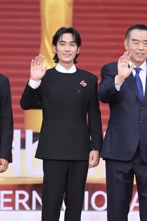 北影节红毯:马丽好隆重,朱一龙帅得明显,费翔气质满分