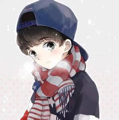 q版人物 卡通 可爱 萌 男孩