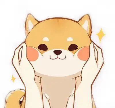 柴犬动漫头像呆萌可爱