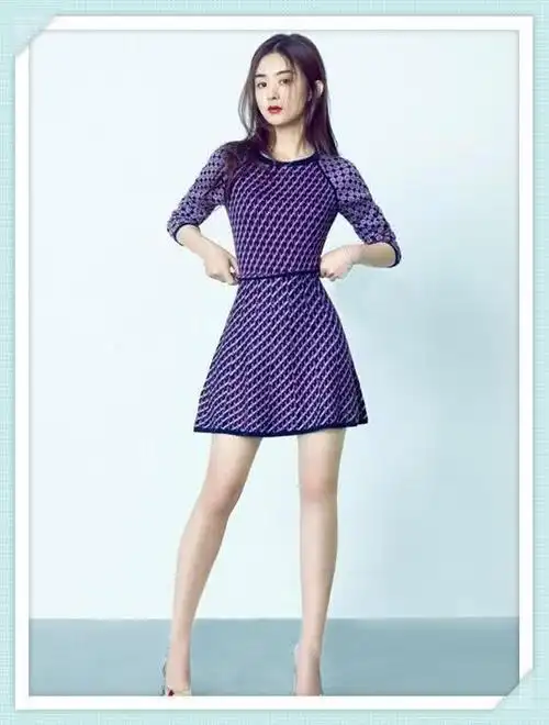 86斤的赵丽颖竟长了双56斤的腿? 留点给上半身啊