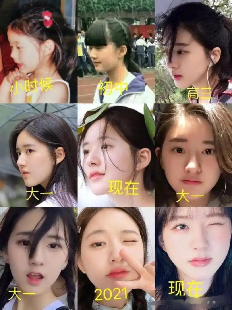 投稿:赵露思从小时候到现在的变化如何
