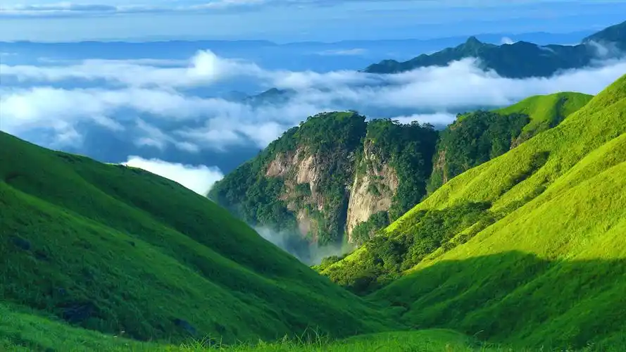 江西武功山景区,高清图片,电脑桌面-壁纸族