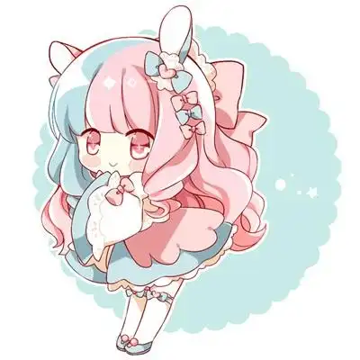 软萌q版女生头像图片 动漫人物高清图