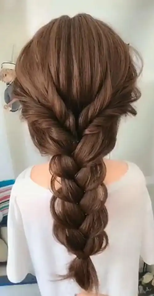 简单易学的编发,还等什么,开始变美吧!