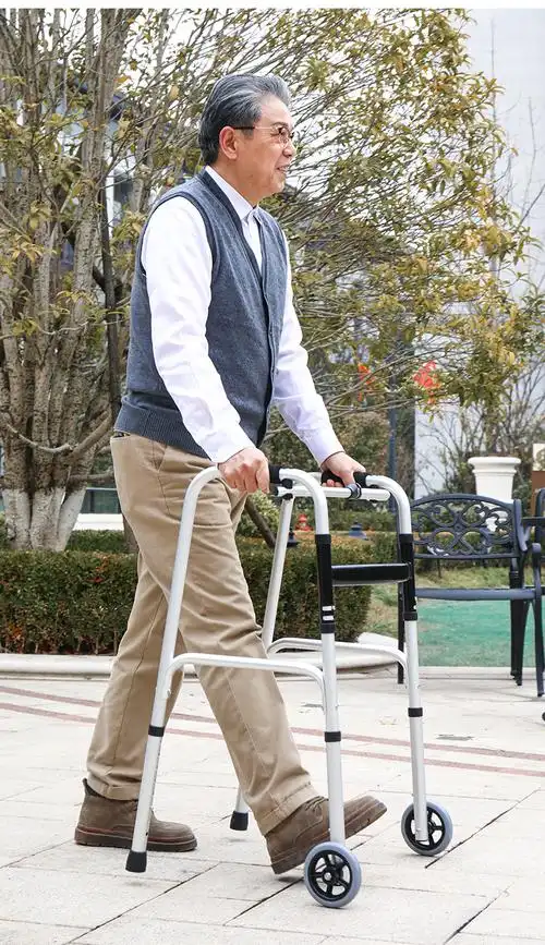 60残疾人助行器康复走路辅助器助步器老年拐杖马桶扶手架老人行走器