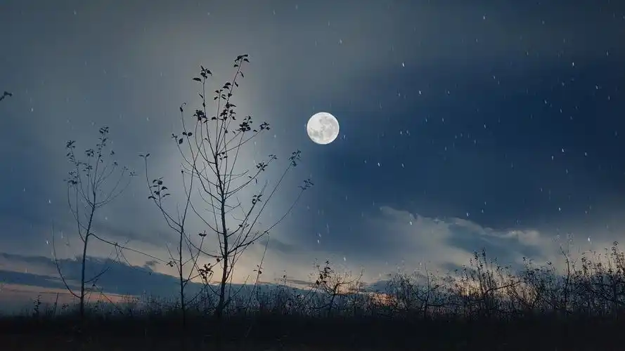 云山夜色横屏观赏更好看