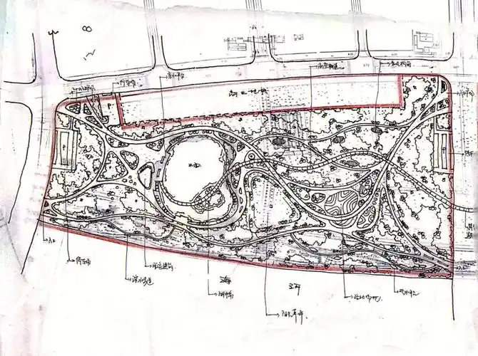 今天来了次景观快题面试