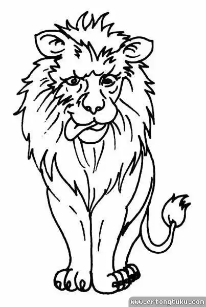 第1页简笔画动物狮子图片大全内容有动物狮子简笔画动物狮子简笔