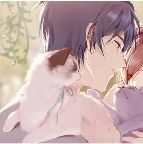 超暖心的动漫情侣头像