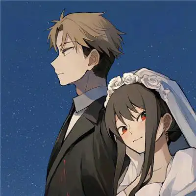 二次元动漫截图甜蜜互动情侣头像 男女同框超赞的好看情头合集_情侣