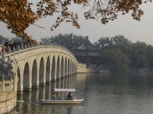 2007年11月10日星期六 北京 14度 晴 这天天气又是超好!哈哈~赞一个!
