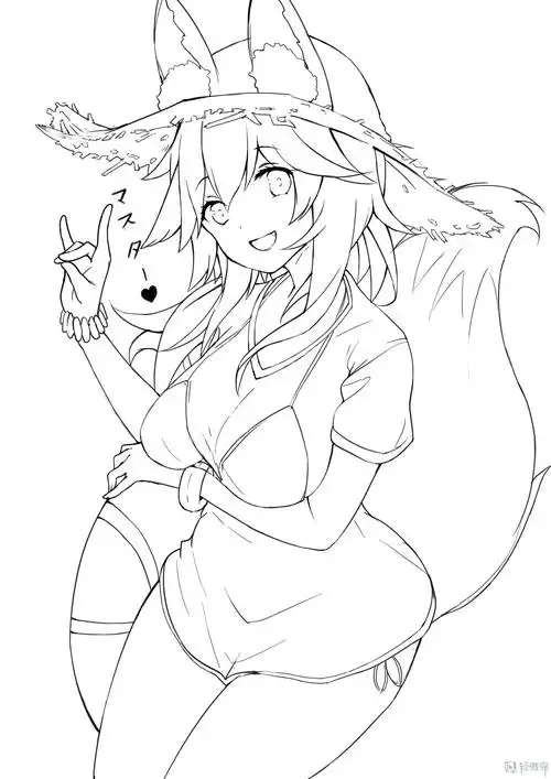 线条的长短与疏密—线稿的入门练习 举报