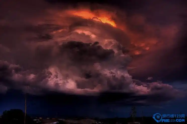全球十大最炫目壮观的末日云彩排行榜云朵无与伦比的美