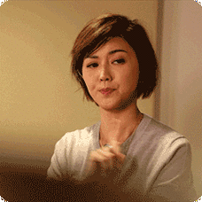 美女拒绝伸食指孙燕姿的表情包