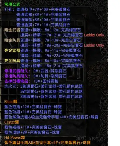 暗黑2毁灭之王的装备可以升级吗