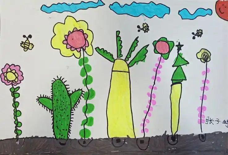 课题:《种植物》