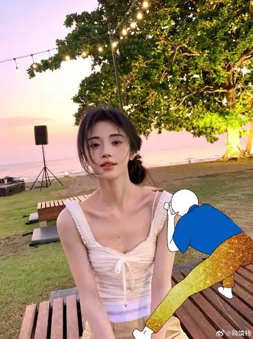 原来是@鞠婧祎的海边美图会员们还等什么,90家《花间令》速速再刷