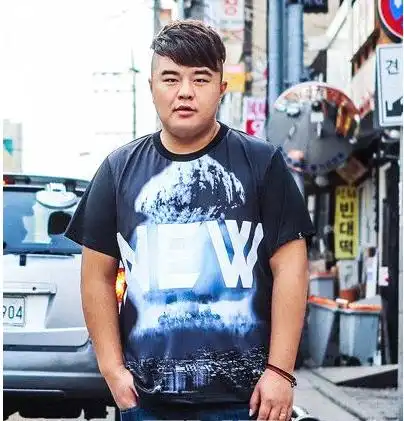 男胖子适合的发型