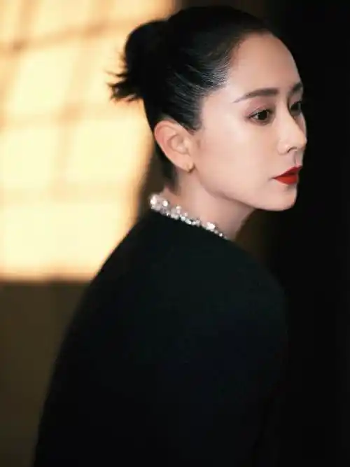 又见海清大光明发型～优雅神秘,一场火树银花的时光