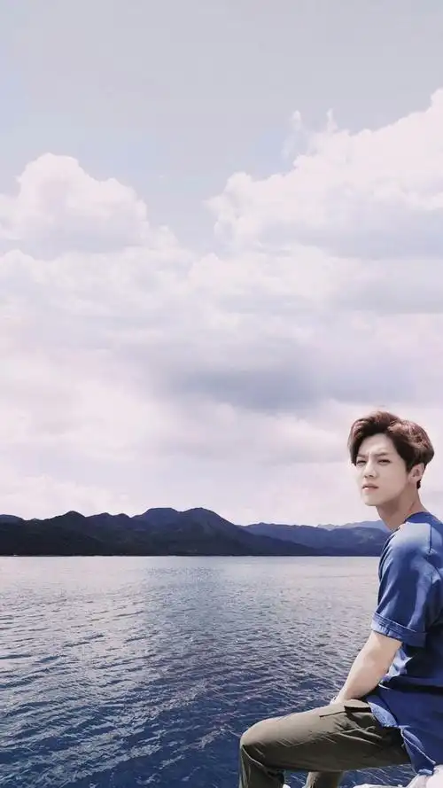 沐颜汐のwallpaper鹿晗壁纸