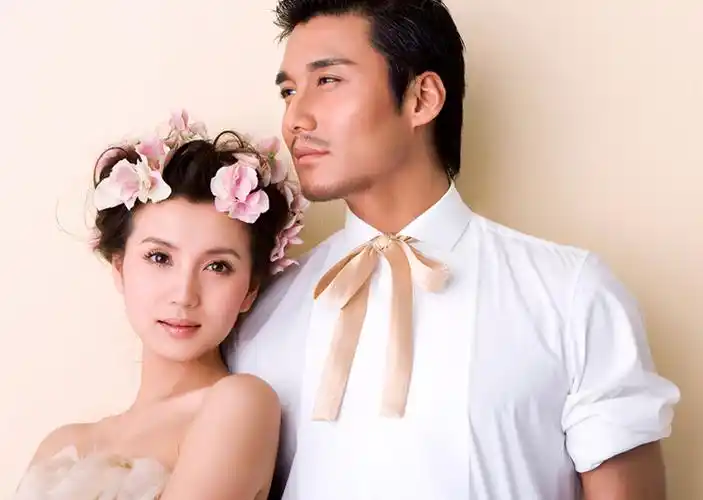 陈好胡兵代言婚纱 - 薇薇的笑 - 薇薇的笑