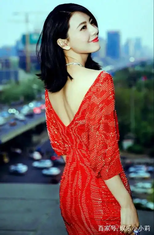 高圆圆:气质十足的国民女神,红衣是为她量身打造