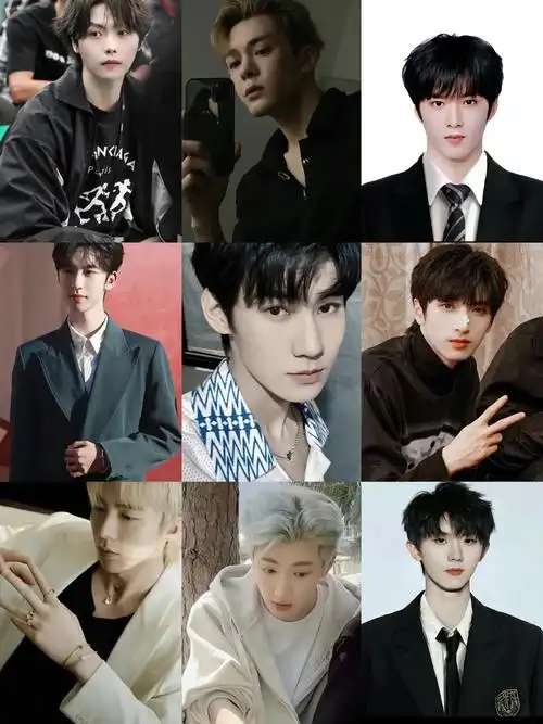 今日份九宫格  你pick谁呢91 #理想型 #曾舜晞肖宇梁 - 抖音