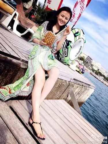 涉毒女主播王婧私照