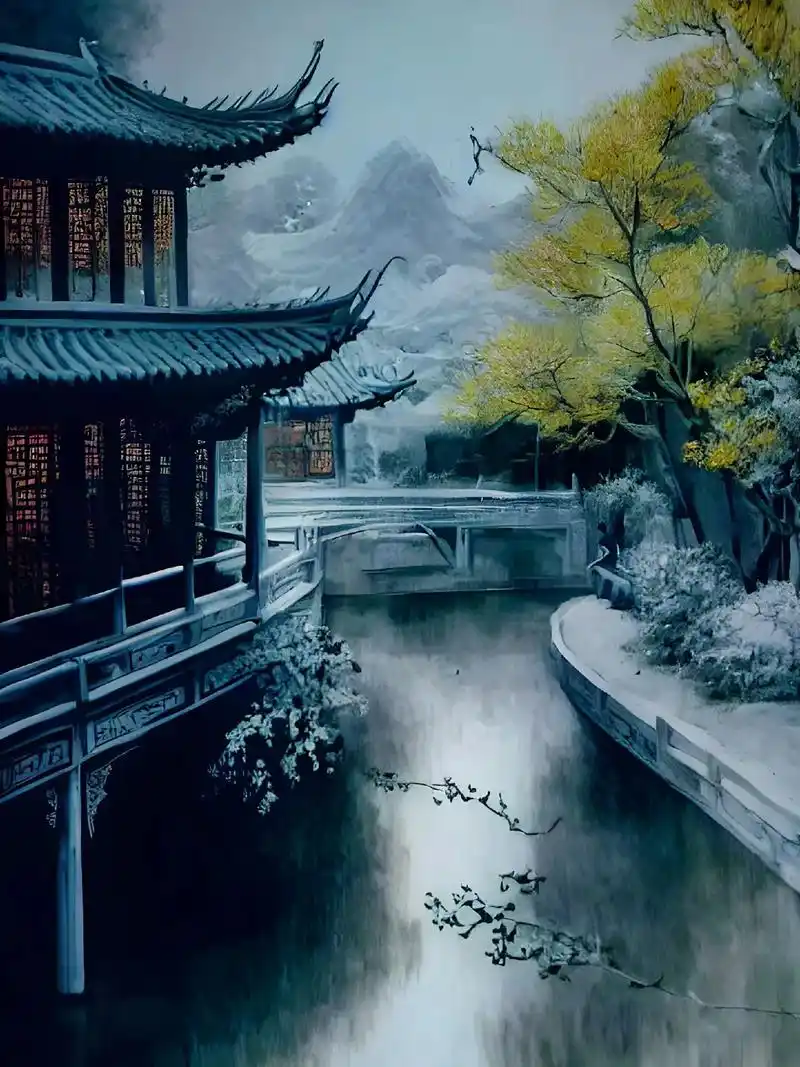 "三千繁华东逝水,一梦江南梦难回" #古风 #国风合伙人 # - 抖音