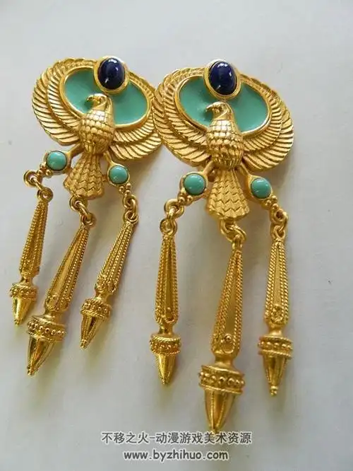 埃及复兴时代首饰珍宝图集分享 3557p