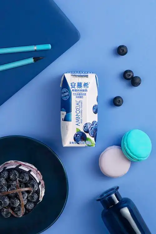 食品摄影|安慕希酸奶 深白deepwhite