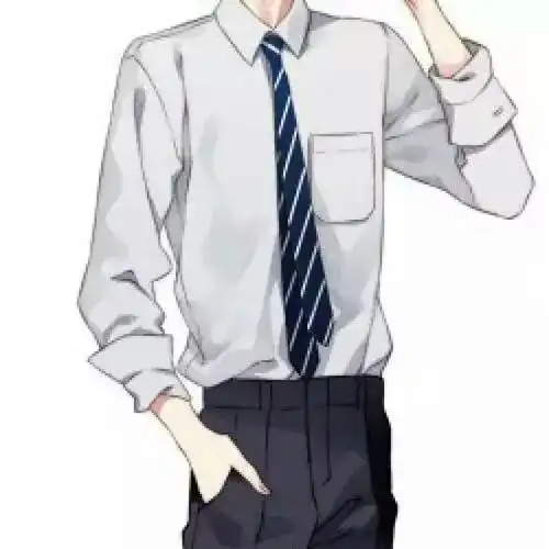 动漫男生西装合集半身侵权删