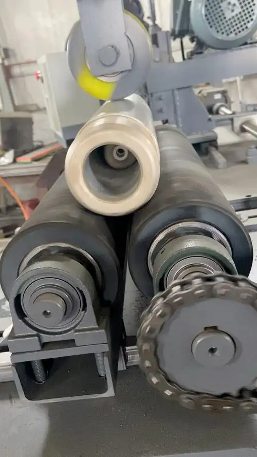 内圆抛光机#客户定做内孔抛光机,试机