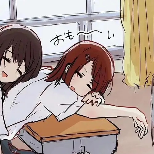 女生闺蜜头像动漫