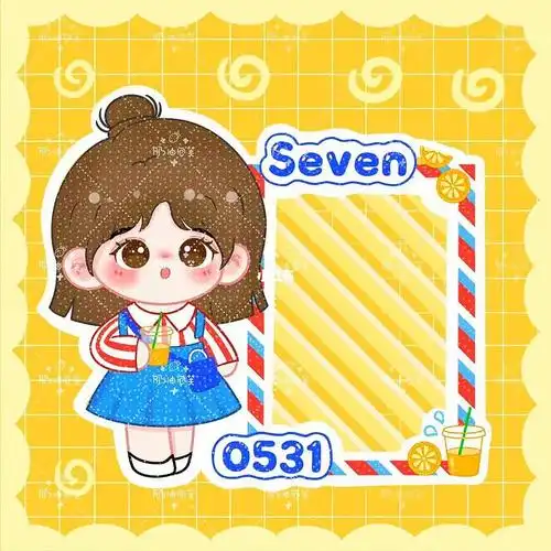 谭松韵|无偿约稿|小卡立牌|客单展示|q版