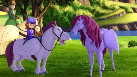 小公主苏菲亚:大家到了飞马山谷,苏菲亚完成第一个故事!