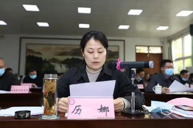 富顺县政府副县长历娜以《以"盐都未来工程"为引领 加快建设"四川教育