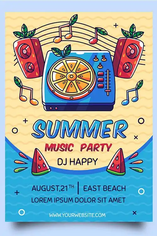 音乐海报矢量图图片-音乐海报矢量图设计素材-音乐海报矢量图模板下载