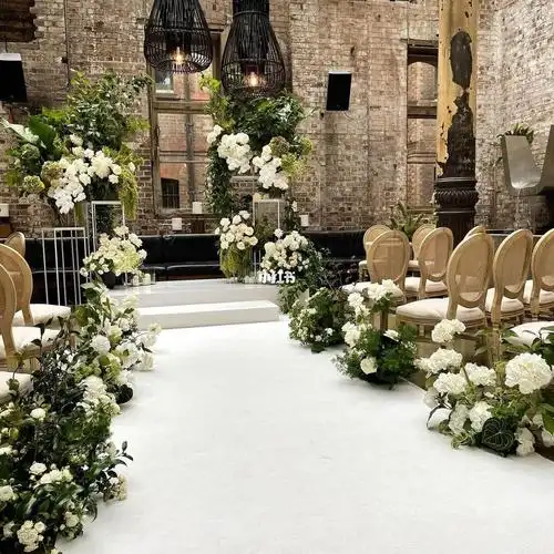 室内婚礼场地布置图片|户外婚礼现场怎样布置-丫空间