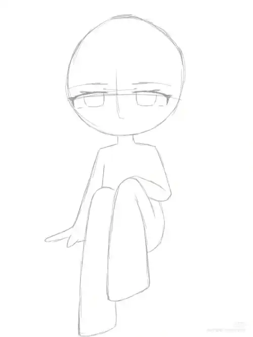 用别人的模板来画我人设