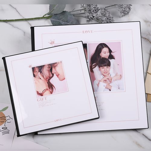 水晶相册定制洗做成影楼高端写真本情侣婚纱照纪念册结婚照片书