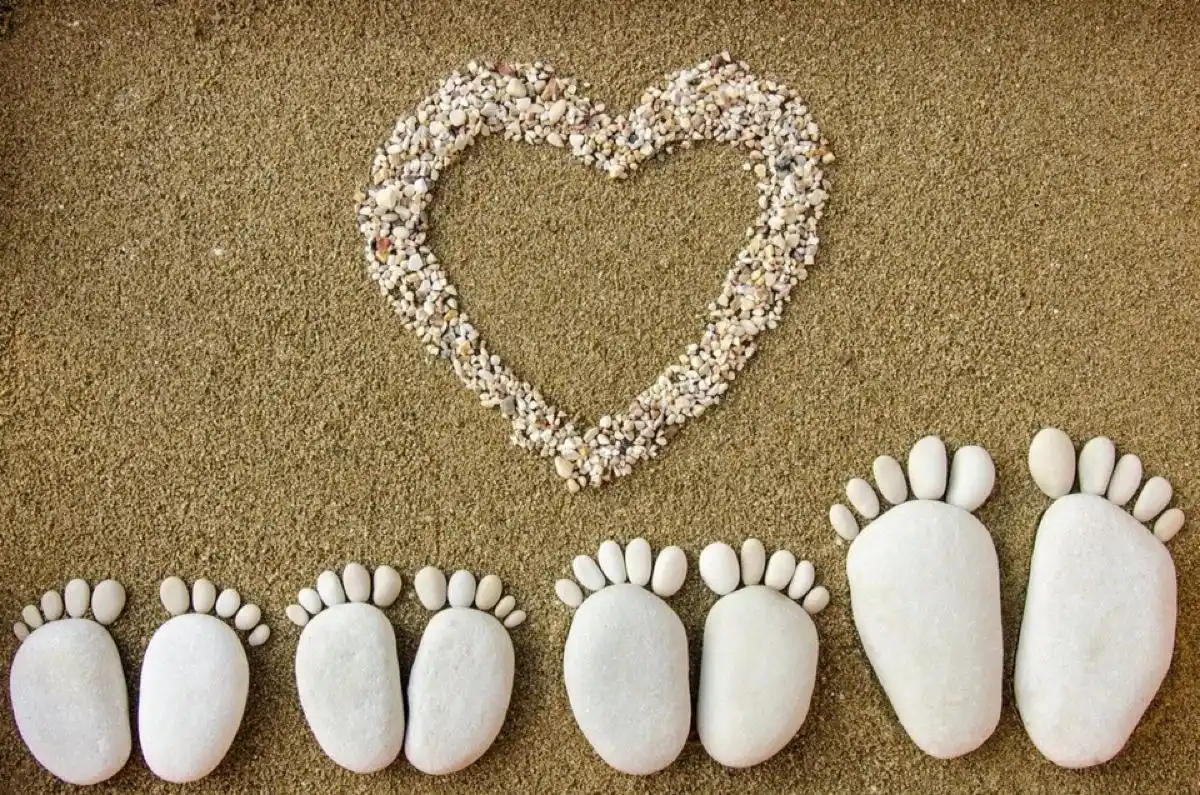 超有爱,看这石头脚丫一家子哈 - 堆糖,美图壁纸兴趣社区