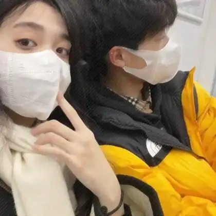 情侣头像双人合照超甜