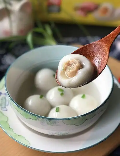 四川特色小吃,肉汤圆