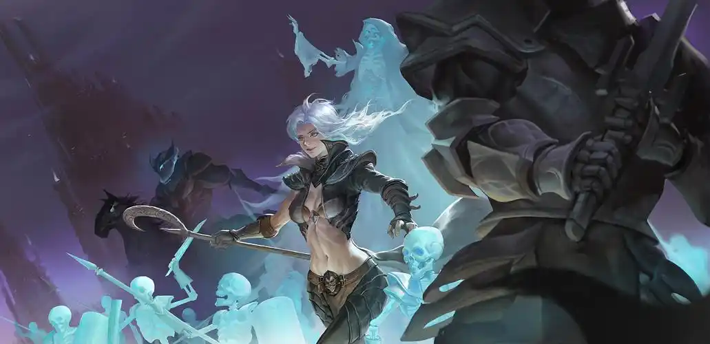 铁皮人教师作品#毕满老师新作《暗黑3——死灵法师》