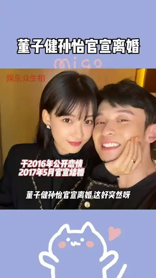 你还相信爱情了吗? #董子健孙怡官宣离婚 #董子健 #孙怡