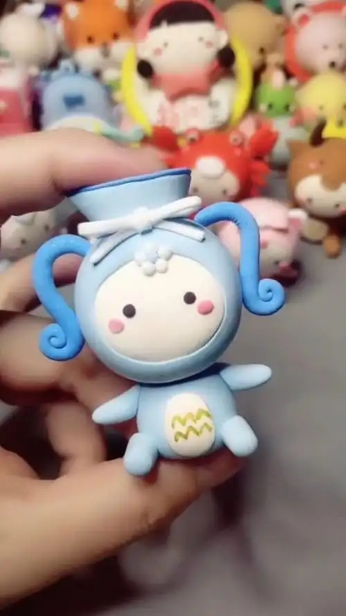 超轻粘土星座宝宝水瓶座