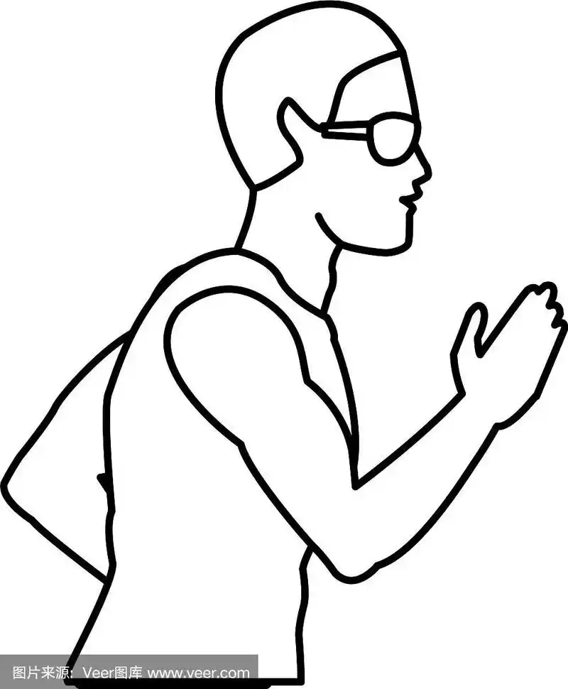 健身的男人形象