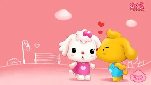 爱米莉《萌爱》高清电脑桌面壁纸下载高清大图预览1920x1080_卡通动漫