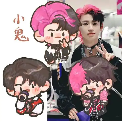 一起发99私用#q版  #饭圈约稿  #接稿接稿  #豆豆眼  #小鬼王琳凯